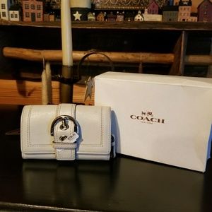 Coach Wallet keyring